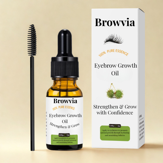 Browvia Organic Eyebrow Growth Oil