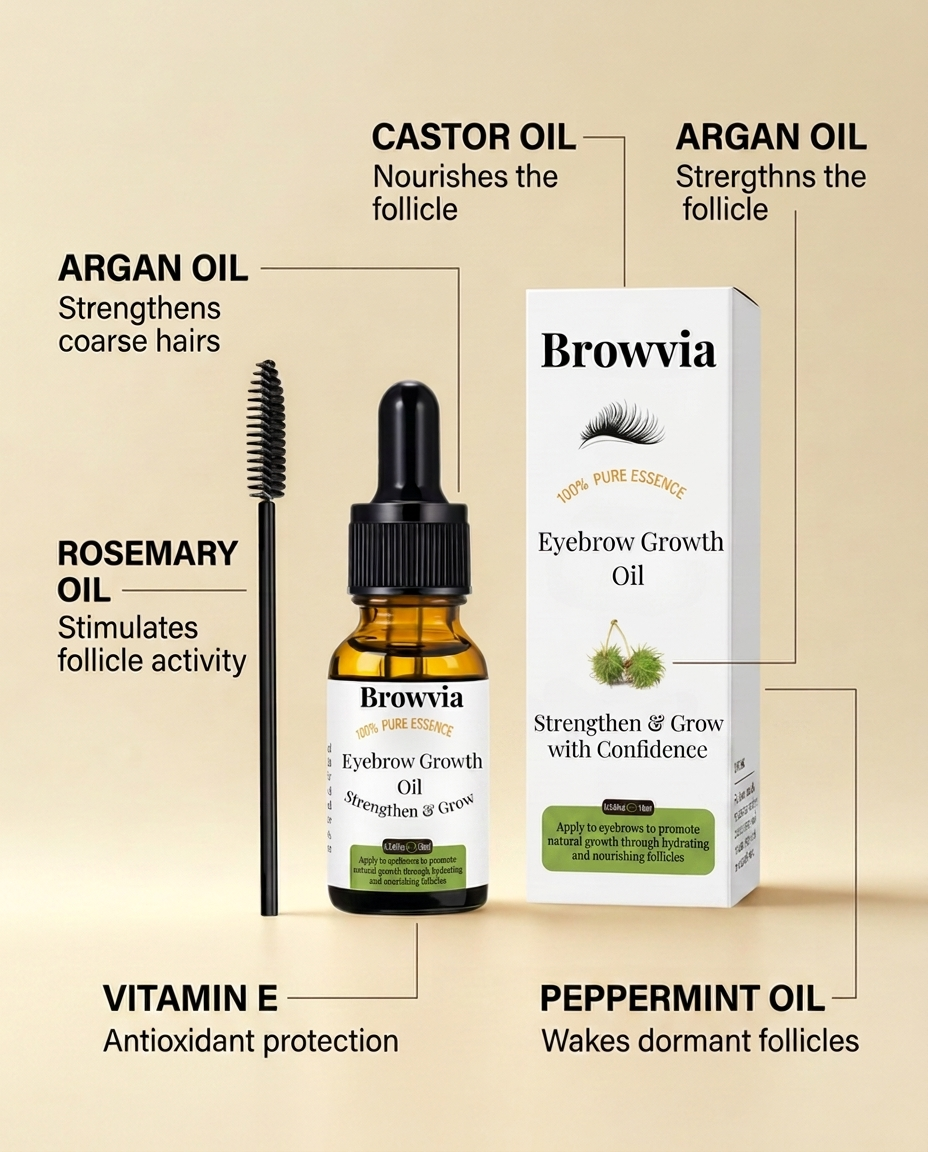 Browvia Eyebrow Growth Oil